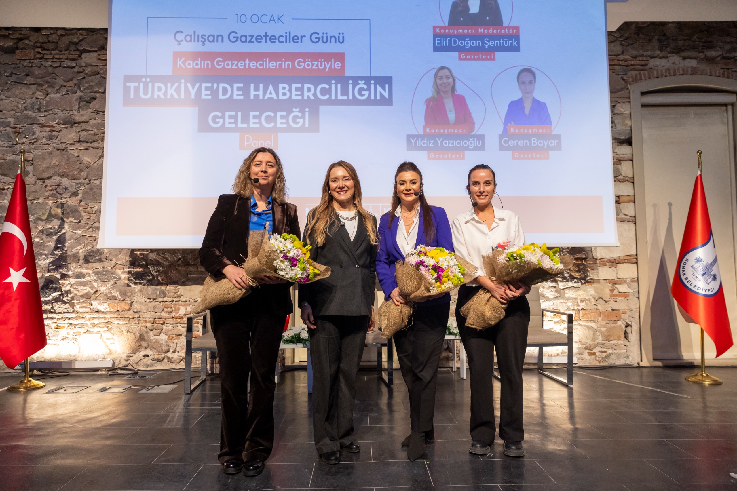 Konak’ta ‘Haberciliğin Geleceği’ konuşuldu