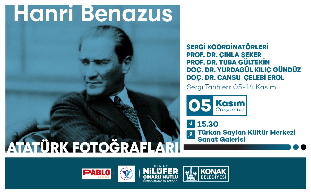 Hanri Benazus Atatürk Fotoğrafları Sergisi