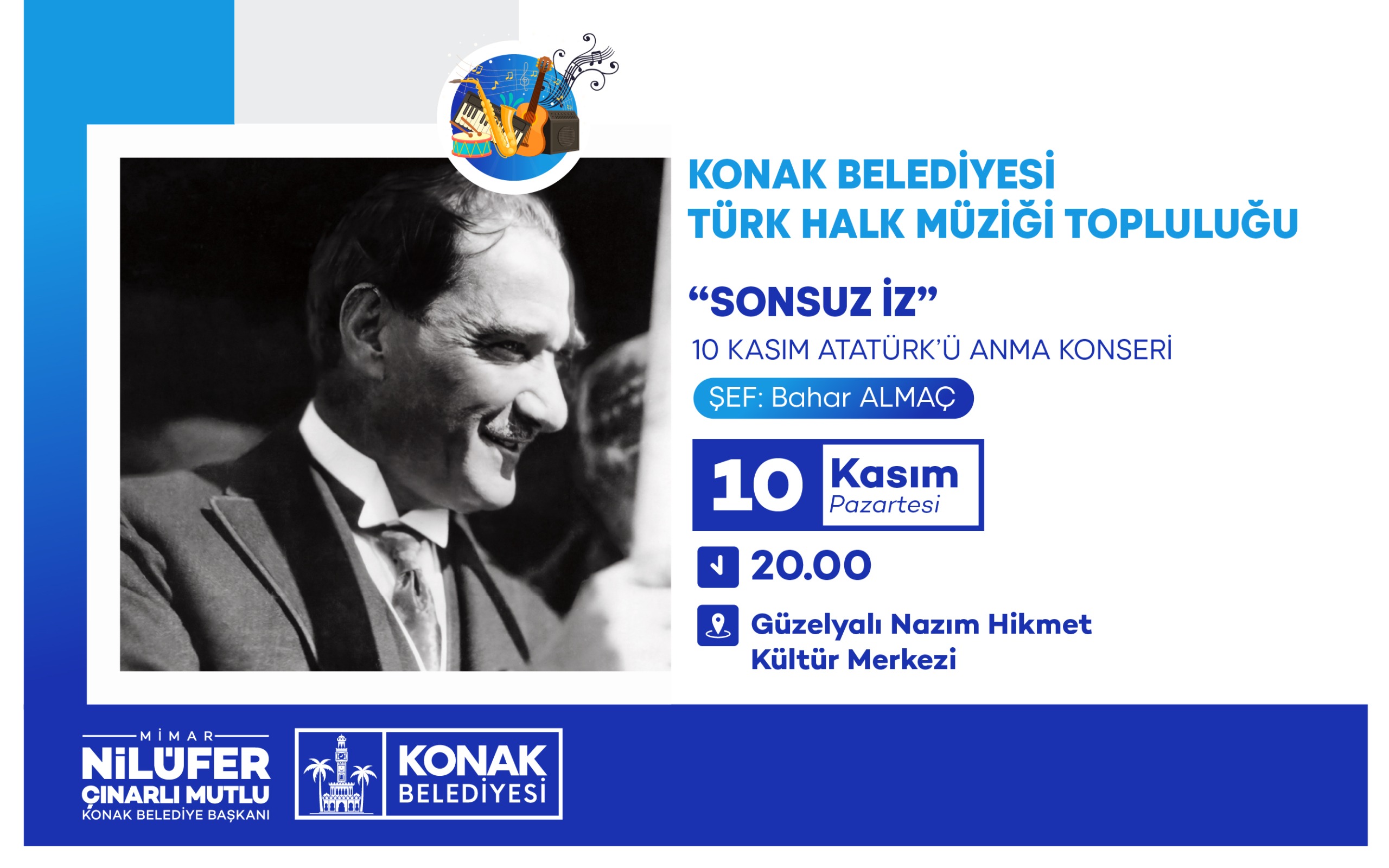 10 Kasım Atatürk'ü Anma Konseri