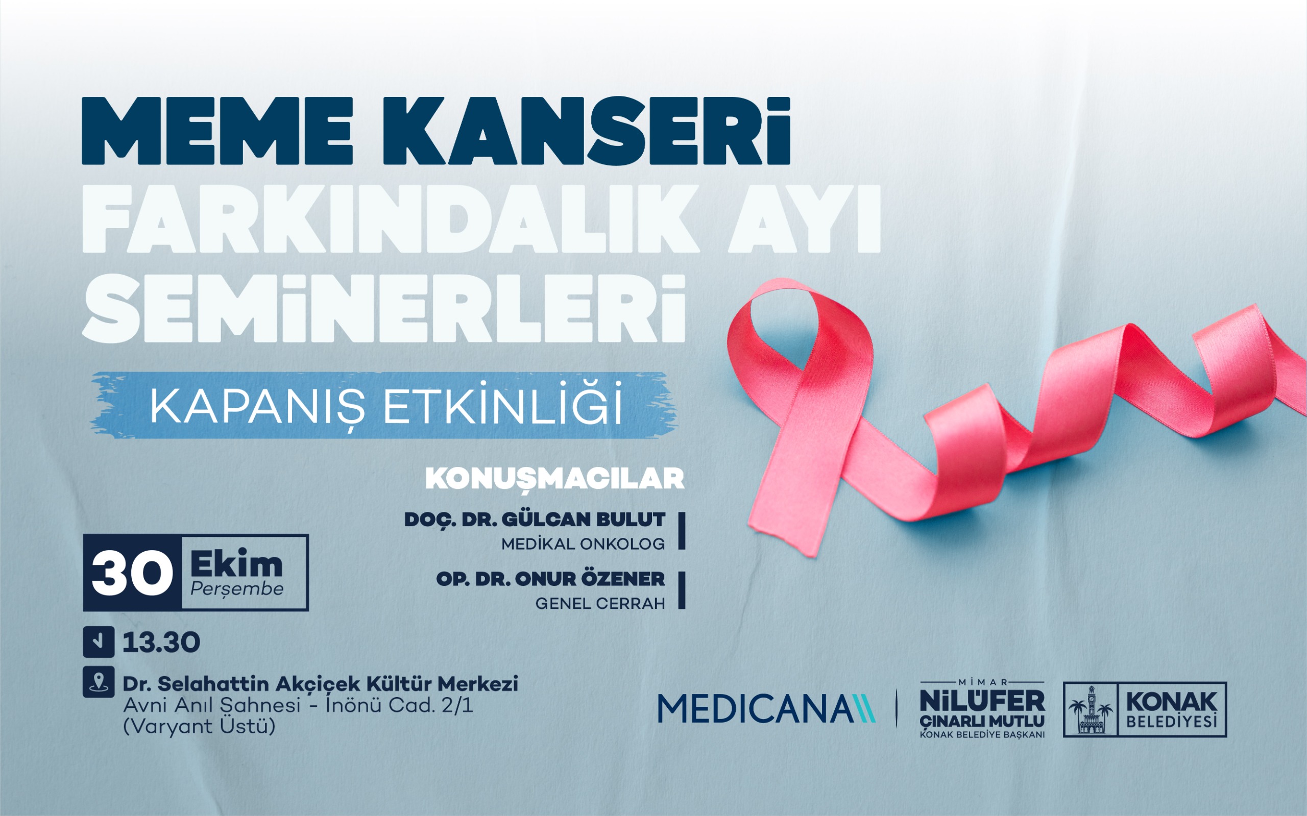 Meme Kanseri Farkındalık Ayı Kapanış Etkinliği