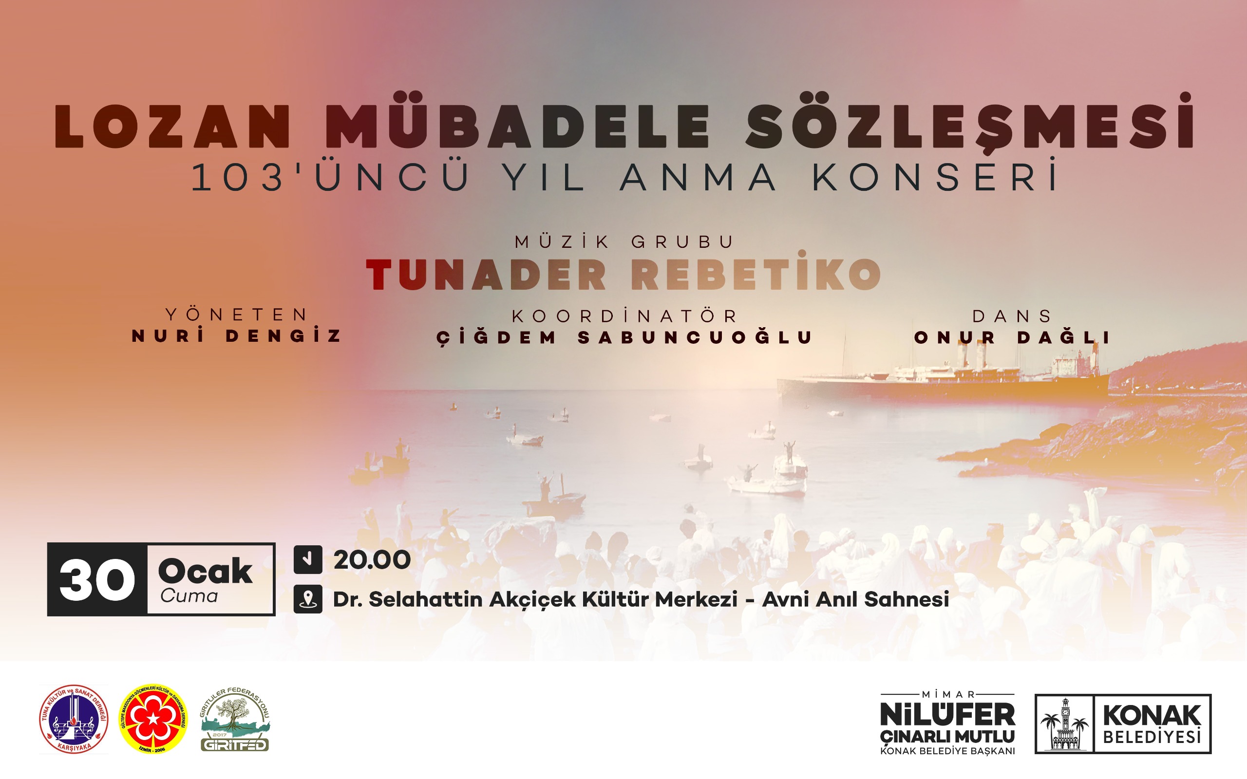 Lozan Mübadele Sözleşmesi 103'üncü Yıl Anma Konseri